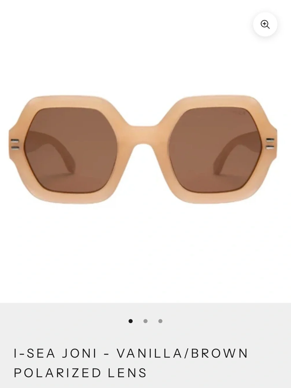 I-SEA JONI - VANILLA/BROWN POLARIZED LENS